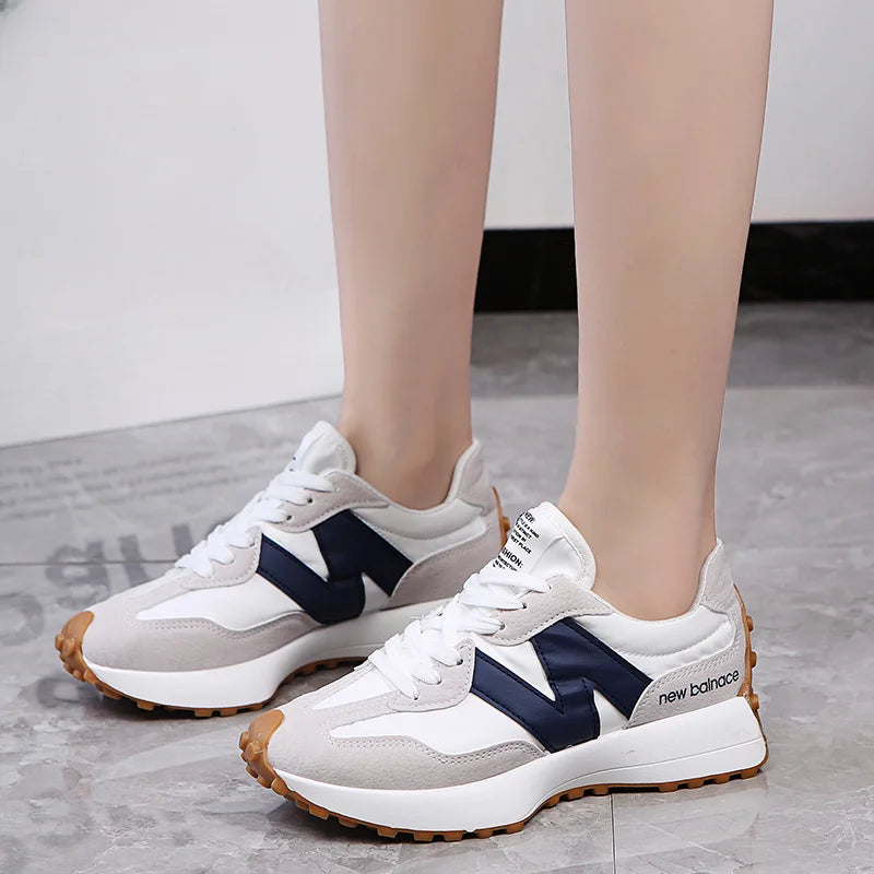 New Women's Causal Sneakers Summer Shoes Woman Fashion Breathable Lace Up Sports Shoes for Women Platform Walking Designer Shoes