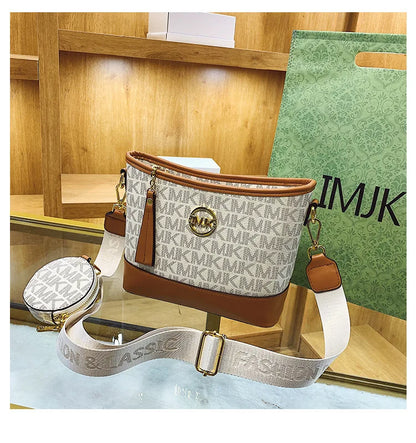 IMJK Luxury Fashion Women's designer bag hand bags shoulder messenger Inclined Shoulder Bag Evening bags Square bag