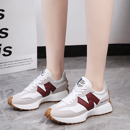 New Women's Causal Sneakers Summer Shoes Woman Fashion Breathable Lace Up Sports Shoes for Women Platform Walking Designer Shoes