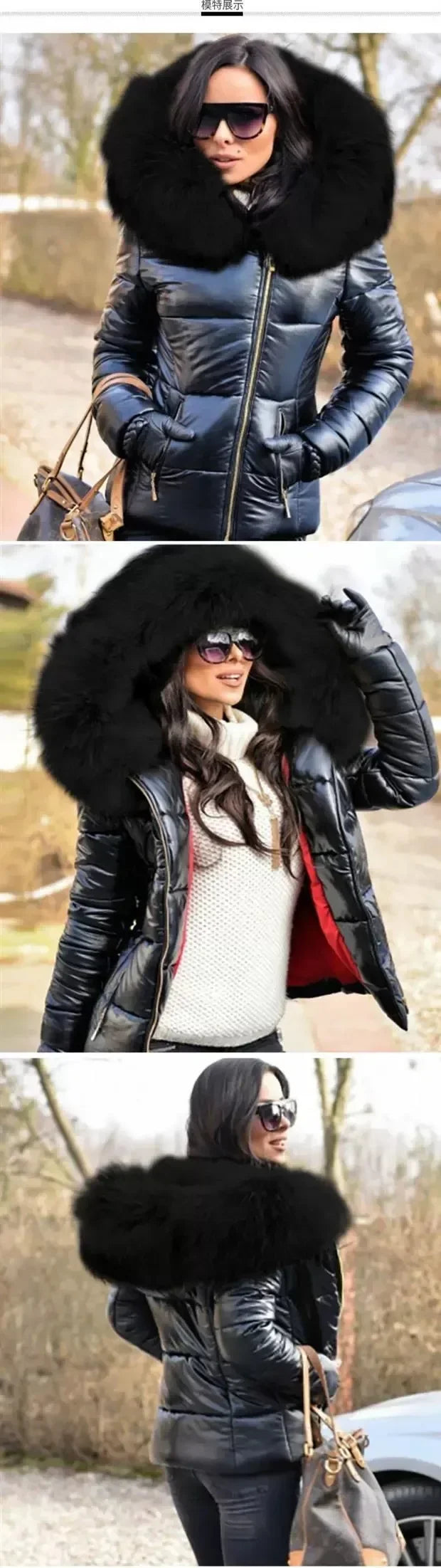 Womens Parkas Autumn and Winter New Women Down Cotton Coat Short