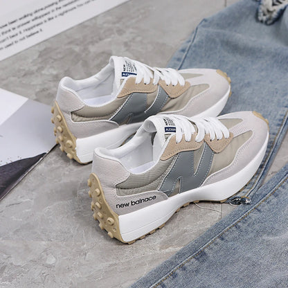 New Women's Causal Sneakers Summer Shoes Woman Fashion Breathable Lace Up Sports Shoes for Women Platform Walking Designer Shoes